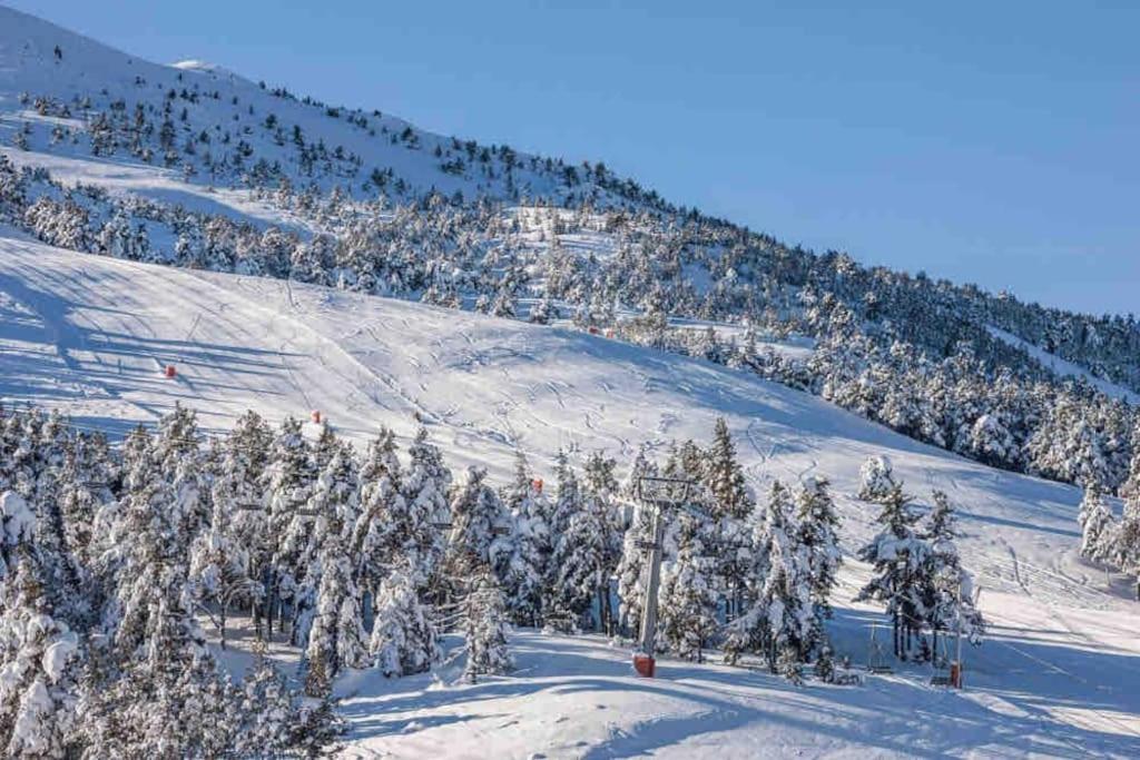 Greolieres: Superbe Studio Avec Vue Montagne Bagian luar foto