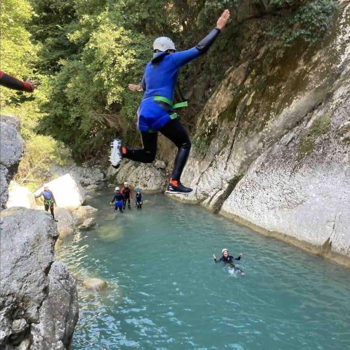 Greolieres: Superbe Studio Avec Vue Montagne Bagian luar foto